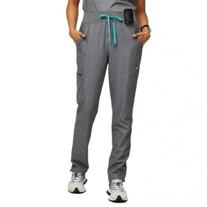 Figs Yola Skinny Scrub Pants Graphite XS